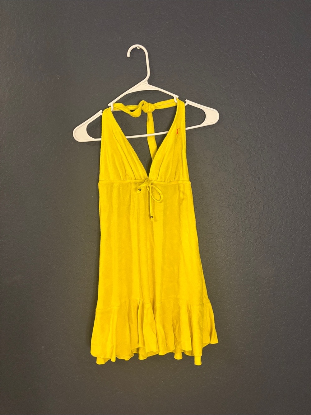 Ralph Lauren Yellow Halter Sundress-Style Camisole